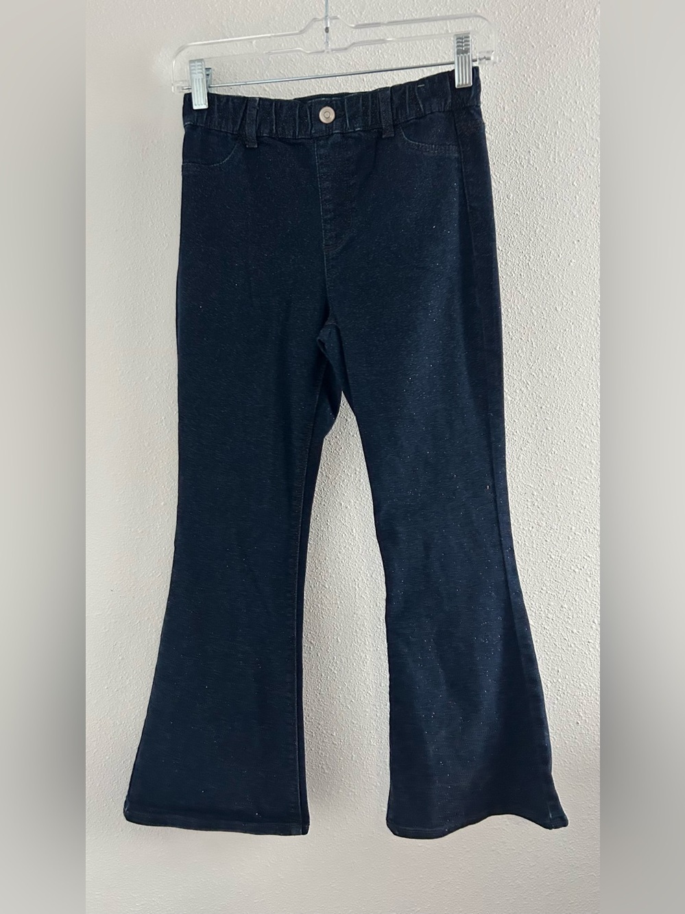 wonder nation Navy Sparkle Bootcut Jeans